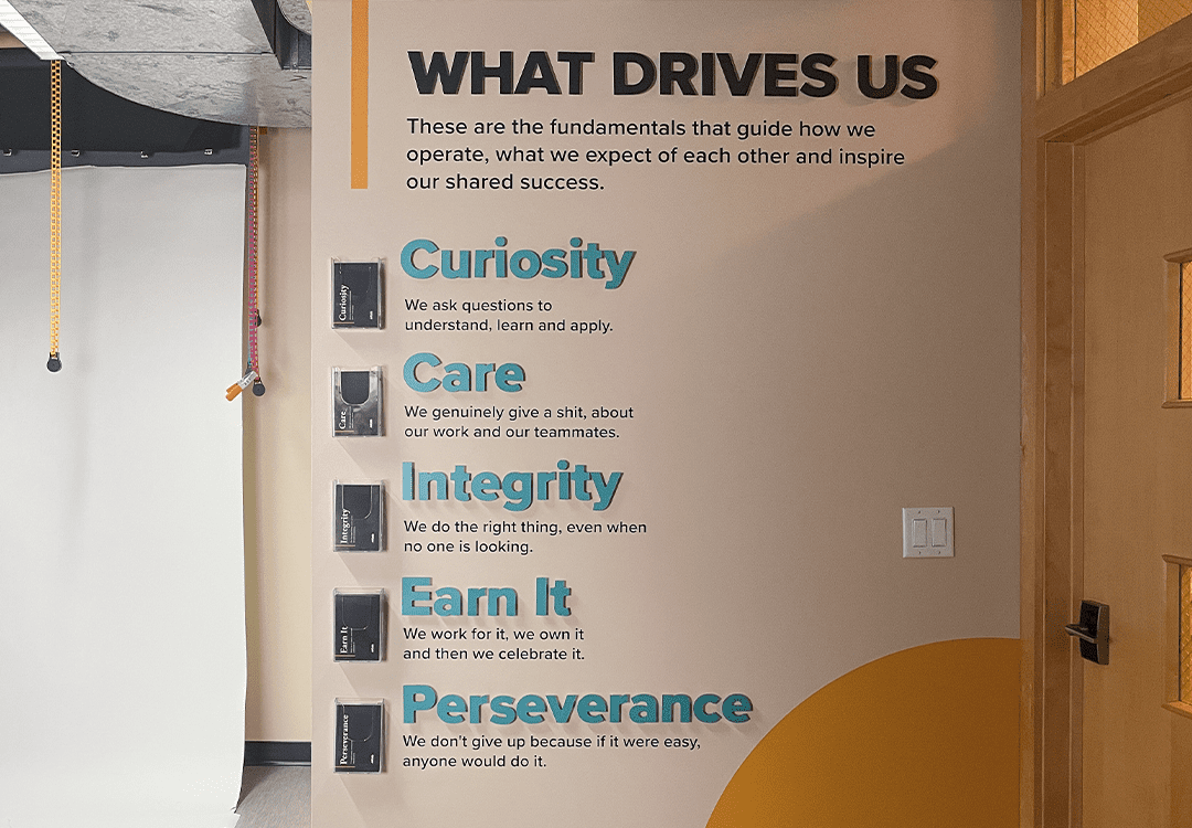 Core Value Wall